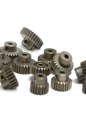 7075 48p马达齿 铝制硬化 电机齿 樱花S/CS 魔鬼R31/SCX10恒龙