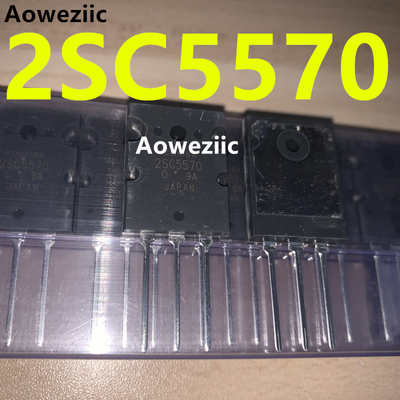 2SC5570 C5570 TO-3PL 超声波用大功率三极管大芯片25A/1500V全新