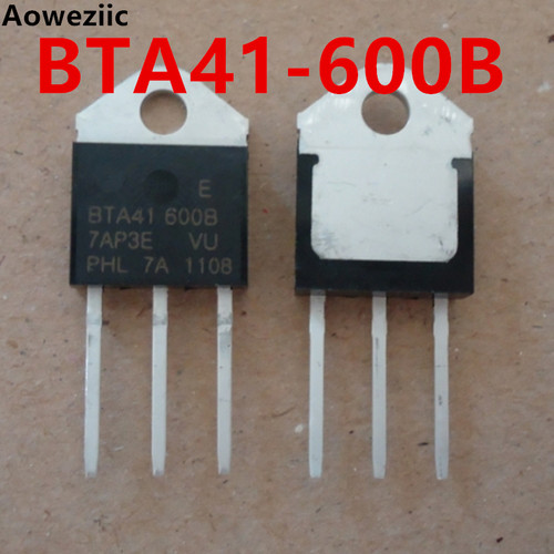 双向可控硅 BTA41-600B BTA41600B 41A 600V TO-3P 全新大芯片