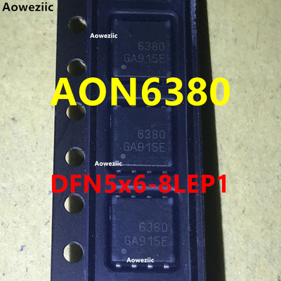 AON6380 丝印6380 30V 24A 单N沟道 DFN5x6-8 MOS管场效应管 正品
