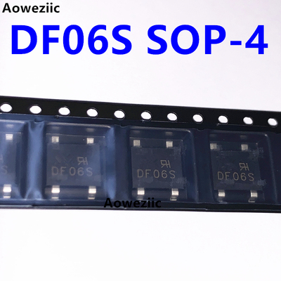 10个 DF06S SOP-4 1A/600V 整流桥芯片 电源管理整流器 桥堆 全新