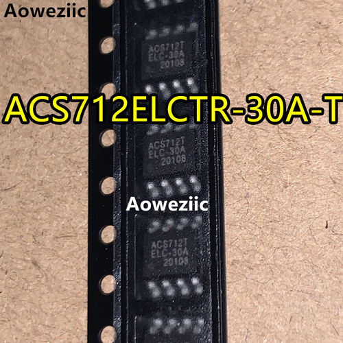 ACS712ELCTR-30A-T ACS712 ELC 30A SOP-8 线性电流传感器