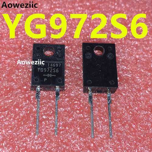 YG972S6R YG972S6 10A 600V 快恢复二极管 TO-220F塑封 全新原装