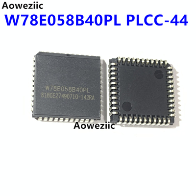 1个 W78E058B40PL PLCC-44 8位微控制器IC  32KB（32K x 8）闪存