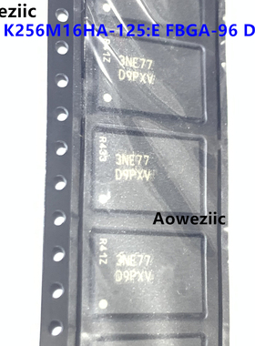 MT41K256M16HA-125:E FBGA-96 丝印 D9PXV DDR3L 存储器IC 4G原装
