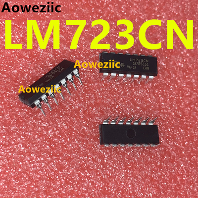 LM723CN DIP-14 高精度电压调节器 PMIC-稳压器-线性 全新原装