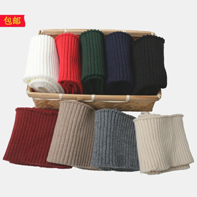 冬季纯色毛线针织服装辅料