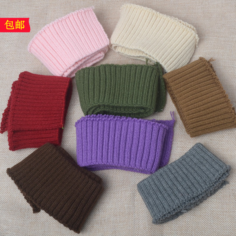 毛线罗纹下摆收口针织衫服装辅料