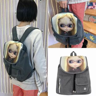 已定 coyseio 联名blythe 早春新款可爱卡通娃娃双肩包背包书包女