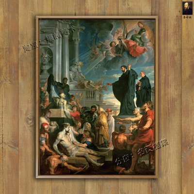 圣法兰西斯的奇跡 Miracle of St.Francis religious painting 画