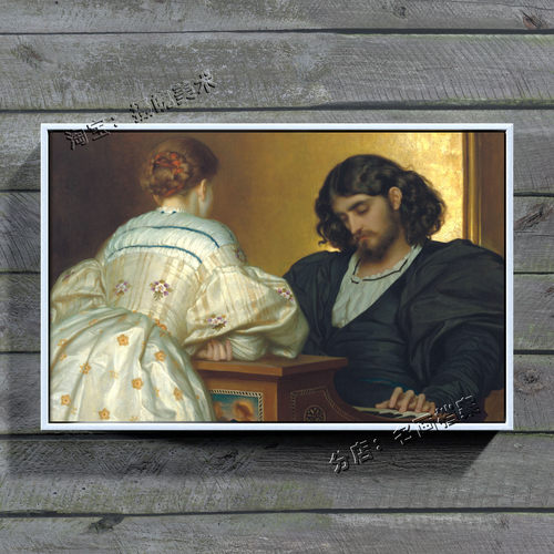 黄金时刻 Golden Hours 雷顿 leighton 唯美主义 安静 画油画挂画
