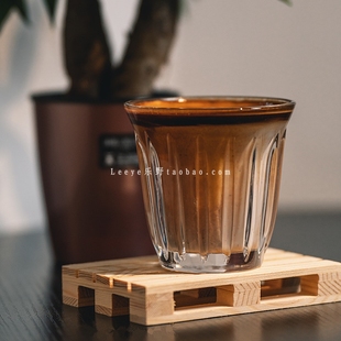 Dirty咖啡杯奥白杯玻璃杯拿铁拉花杯意式浓缩咖啡杯短笛阿芙佳朵