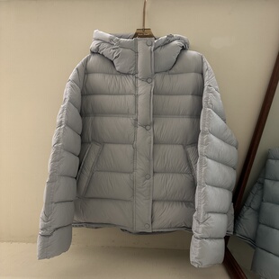 宽松休闲百搭连帽羽绒服女款 2025韩系设计款 韩版 新款 秋季