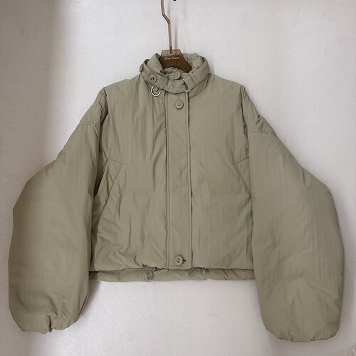 egg羽绒服2025韩系设计款冬季新款韩版宽松休闲百搭立领短款外套