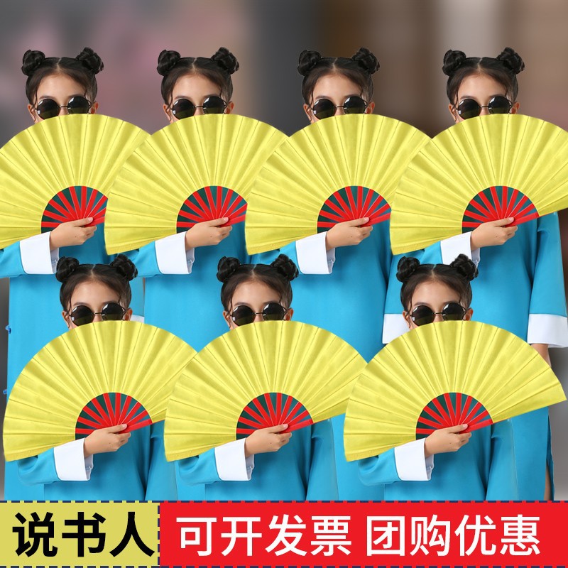 儿童相声演出服装五四民国长衫大褂男女童中式长袍伴郎表演服