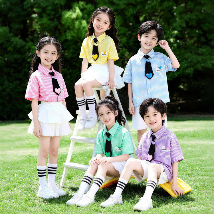 六一儿童演出服夏季幼儿园毕业照班服小学生朗诵合唱比赛表演服装