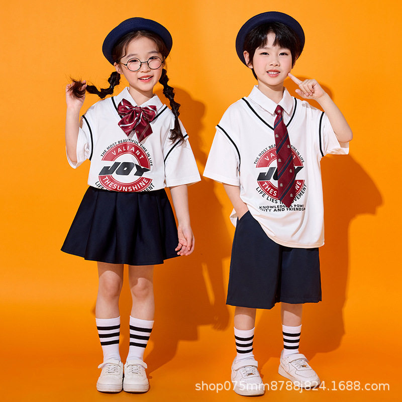 六一演出服小学生大合唱表演服装儿童诗朗诵表演服校服班服毕业照