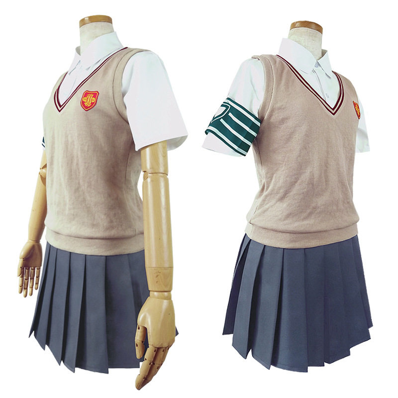 某科学的超电磁炮御坂美琴cosplay炮姐白井黑子常盘台校服cos制服