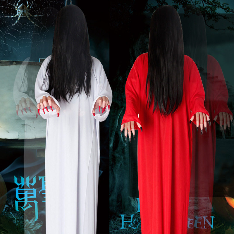 cosplay万圣节恐怖服装服饰贞子笔仙派对玩具万圣节道具演出服装