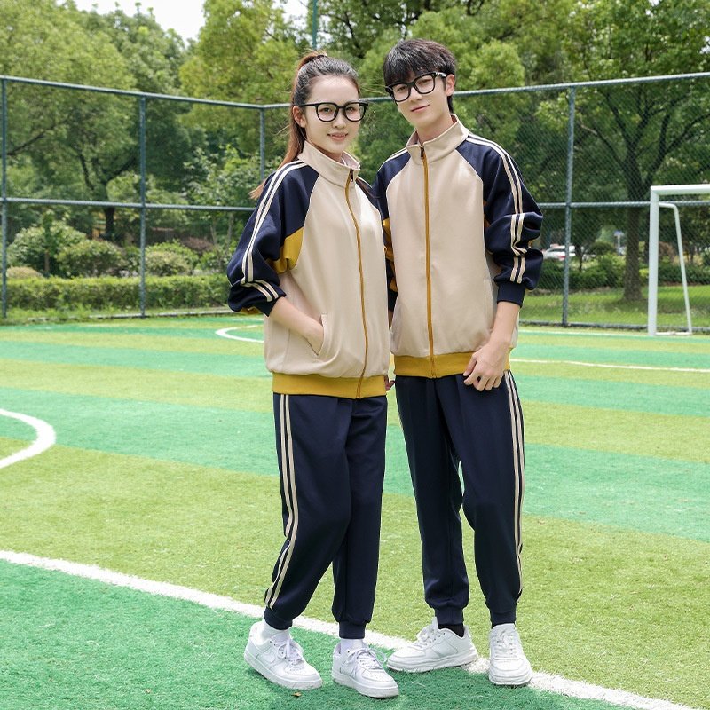 春秋班服套装学院风宽松初中高中小学生运动会校服毕业季班服团购