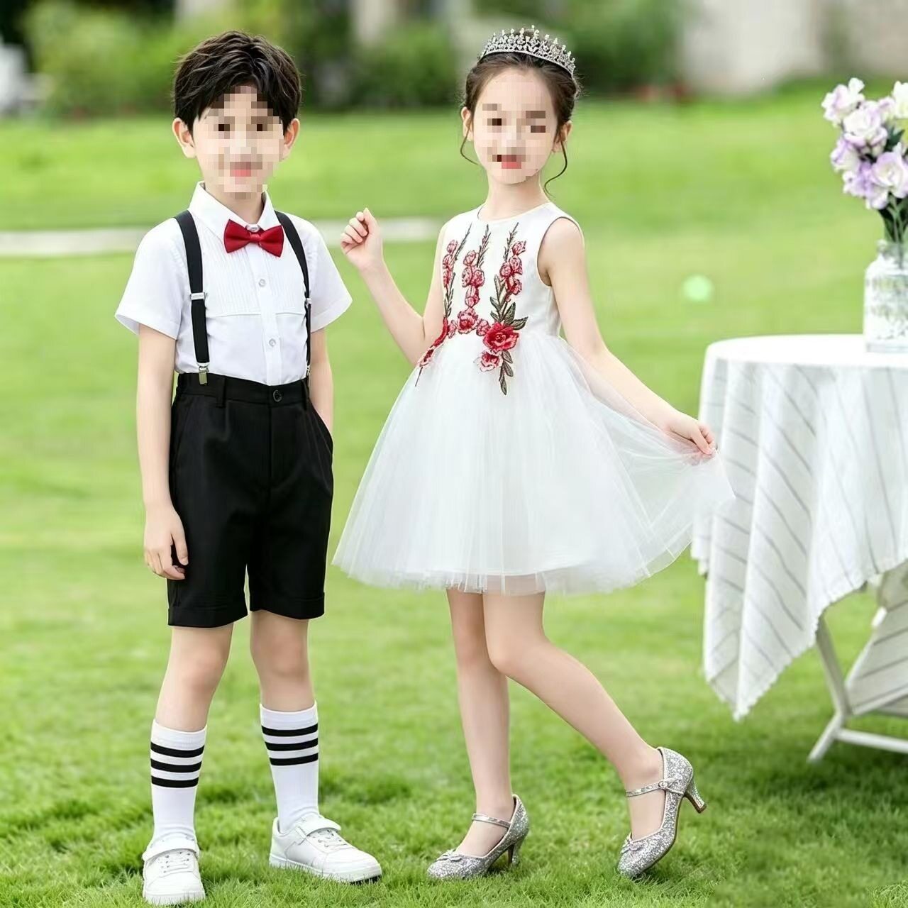 儿童演出服小学生合唱服幼儿园舞蹈服男女童表演服中国风舞蹈服
