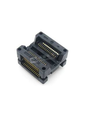 SOP28 SOIC28 SO28 IC引脚间距1.27mm 测试座 OTS-28-1.27-04