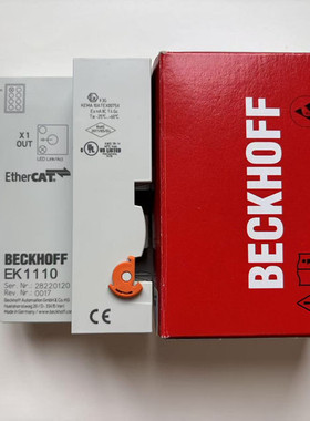 倍福模块EK1110 EK1100 EK1122 EK1818 E K1914现货全新顺丰包邮