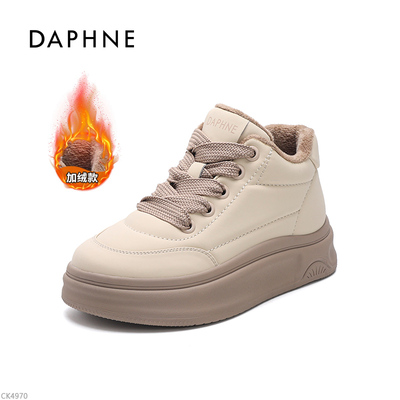 达芙妮踩屎感通勤防滑板鞋2026秋冬软底休闲运动鞋新款舒适女鞋子