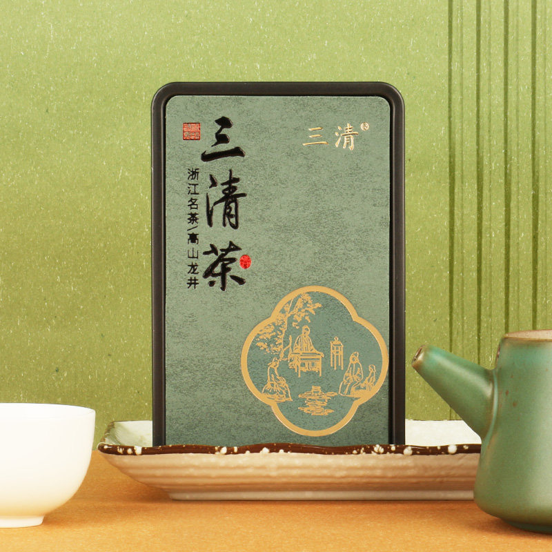 2026新茶龙井茶3g&times;42绿茶【木纹礼盒装】