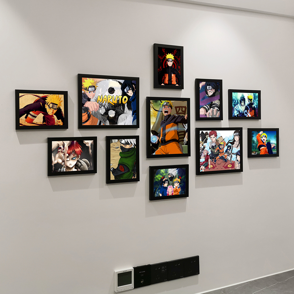 新款火影忍者周边照片墙摆件装饰