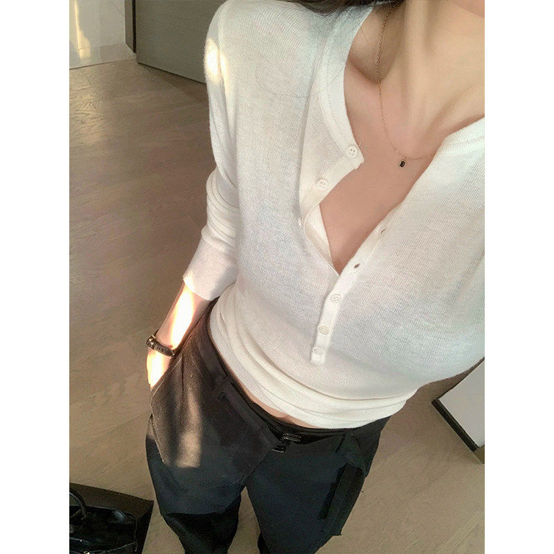 修身羊毛衫女款冷淡系高