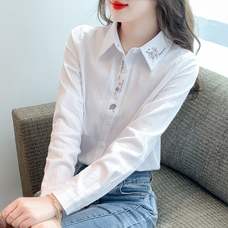 春秋款女装2026年新刺绣纯棉