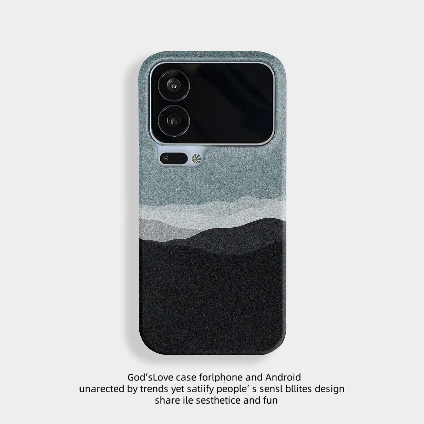 噪点山丘 适用小米17手机壳新款简约个性创意小米17PROMAX保护套半包边耐脏塑料硬壳小众时尚男女款