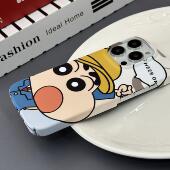 XSMAX 黄帽子适用苹果14ProMax手机壳iPhone13硬壳12Pro磨砂iPhone11新款 15PRO个性 17PROMAX简约保护套