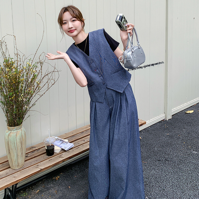 【首发上新】牛仔两件套2C079-2568-p170-k248三件套 p190-k268