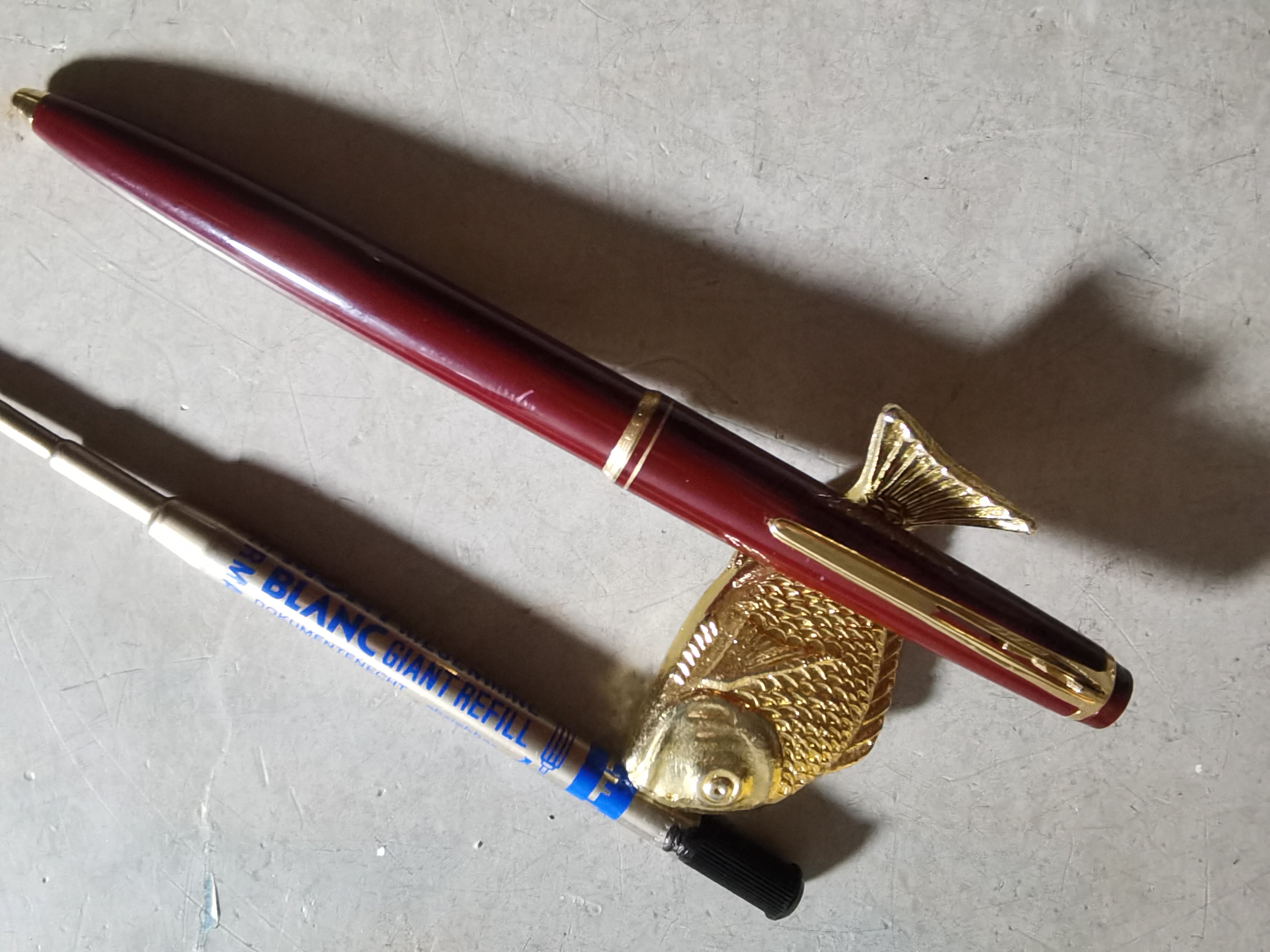 阅古斋日本回流德国龙正品二手圆珠笔怀旧学生学习文具练字笔包邮