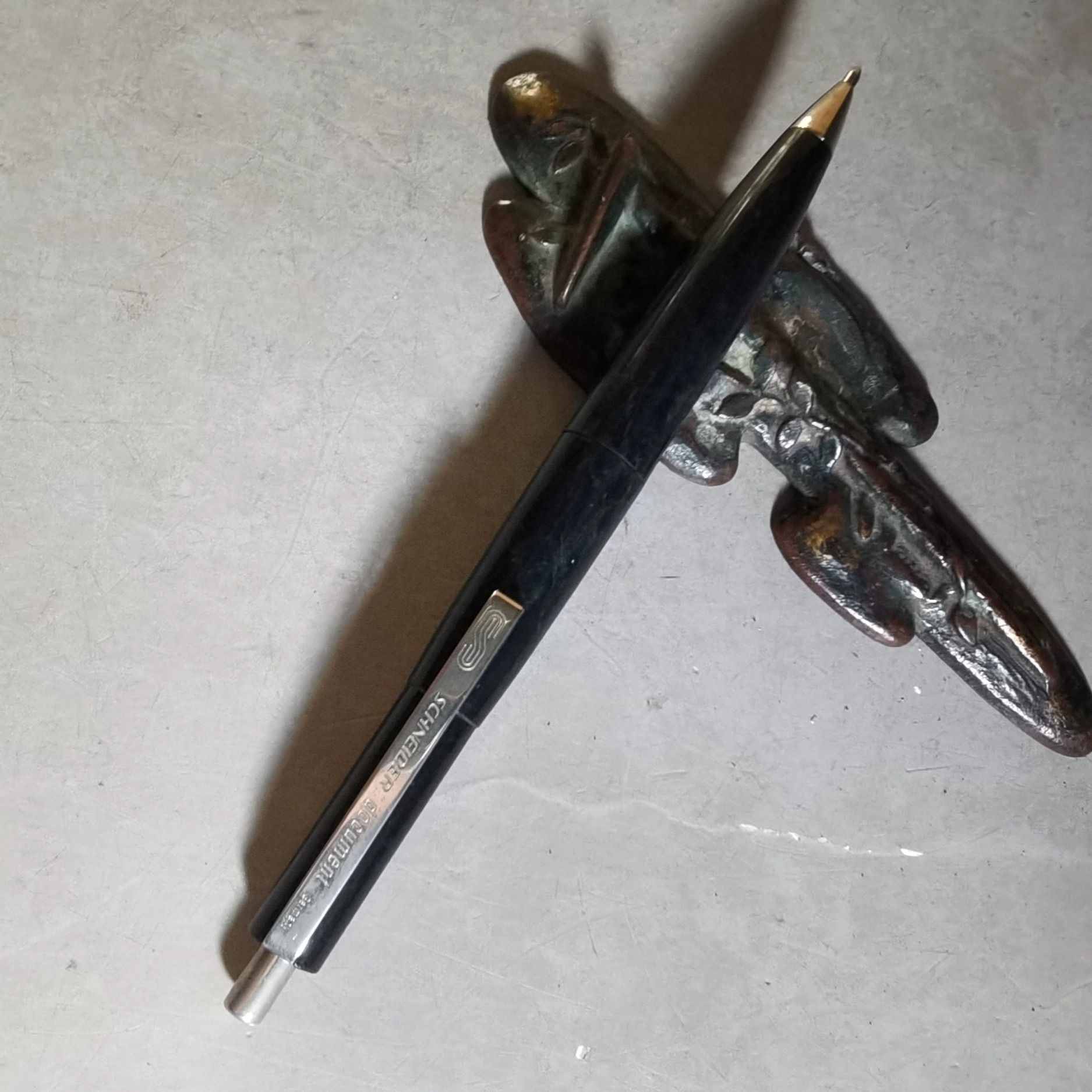 阅古斋日本回流德国产施德楼正品二手圆珠笔怀旧学生练字文具包邮