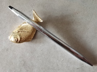 阅古斋日本回流美国高仕正品二手圆珠笔怀旧学生老文具练字笔包邮