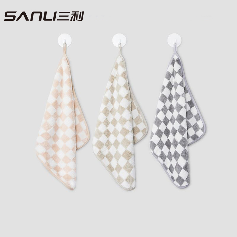 三利擦手巾柔软吸水不易掉毛