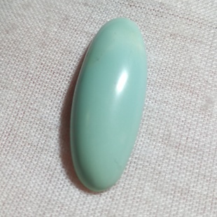 湖北天然原矿绿松石戒面吊坠挂件