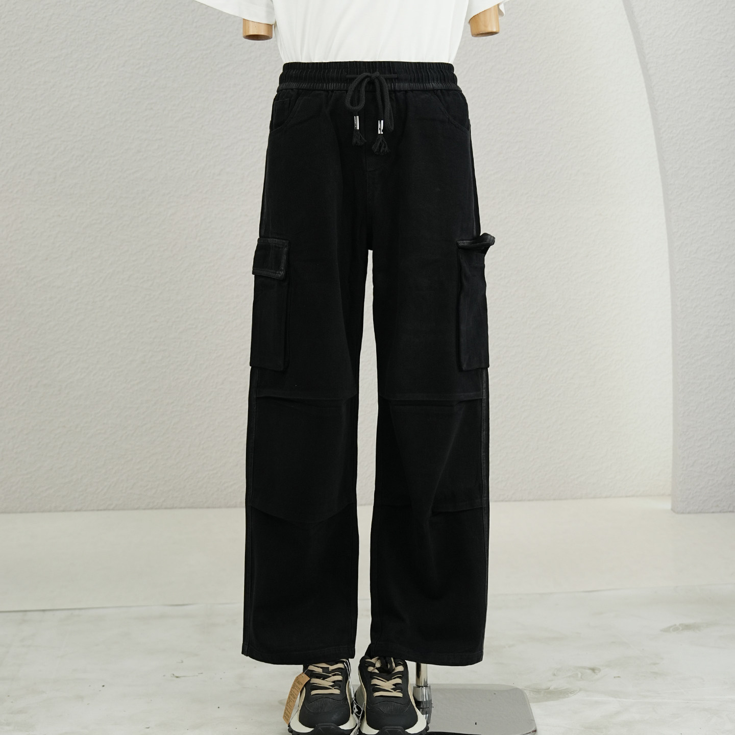 工装裤2025秋季新款男装休闲裤宽松潮流帅气高街直筒美式复古长裤,男装,休闲裤,淘宝优惠券,粉丝福利购,淘宝优惠卷