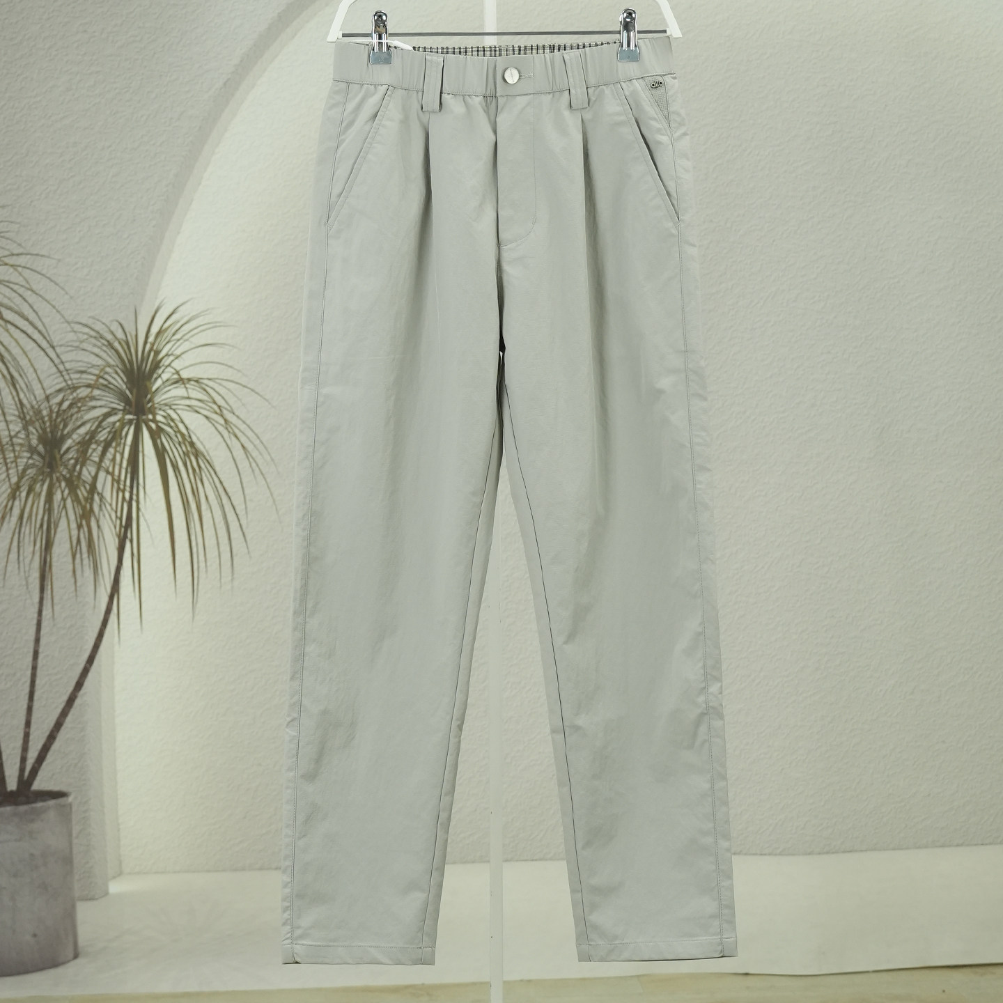 2026夏季新款休闲裤男装宽松直筒松紧腰商务穿搭薄款舒适透气长裤,男装,休闲裤,淘宝优惠券,粉丝福利购,淘宝优惠卷