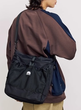 MYE斜挎包潮牌小众设计日系机能户外运动潮流大容量通勤托特包