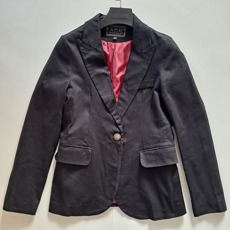 清仓 古着 vintage 韩国产 小码福利 修身休闲 女款西服上衣12