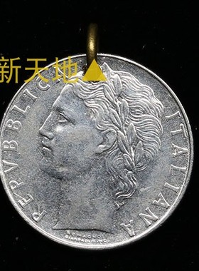 手工制作硬币女王风吊坠