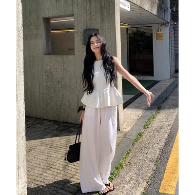 【赠送运费险EARRAE直筒山本裤