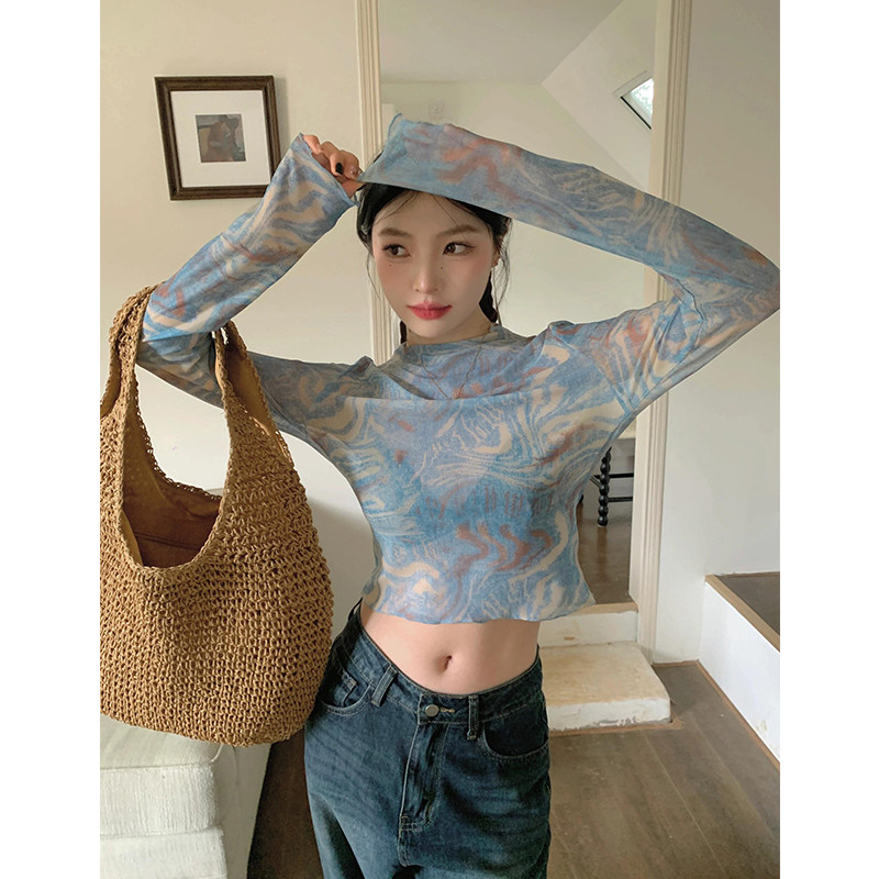 【赠送运费险】美式扎染y2kt恤女