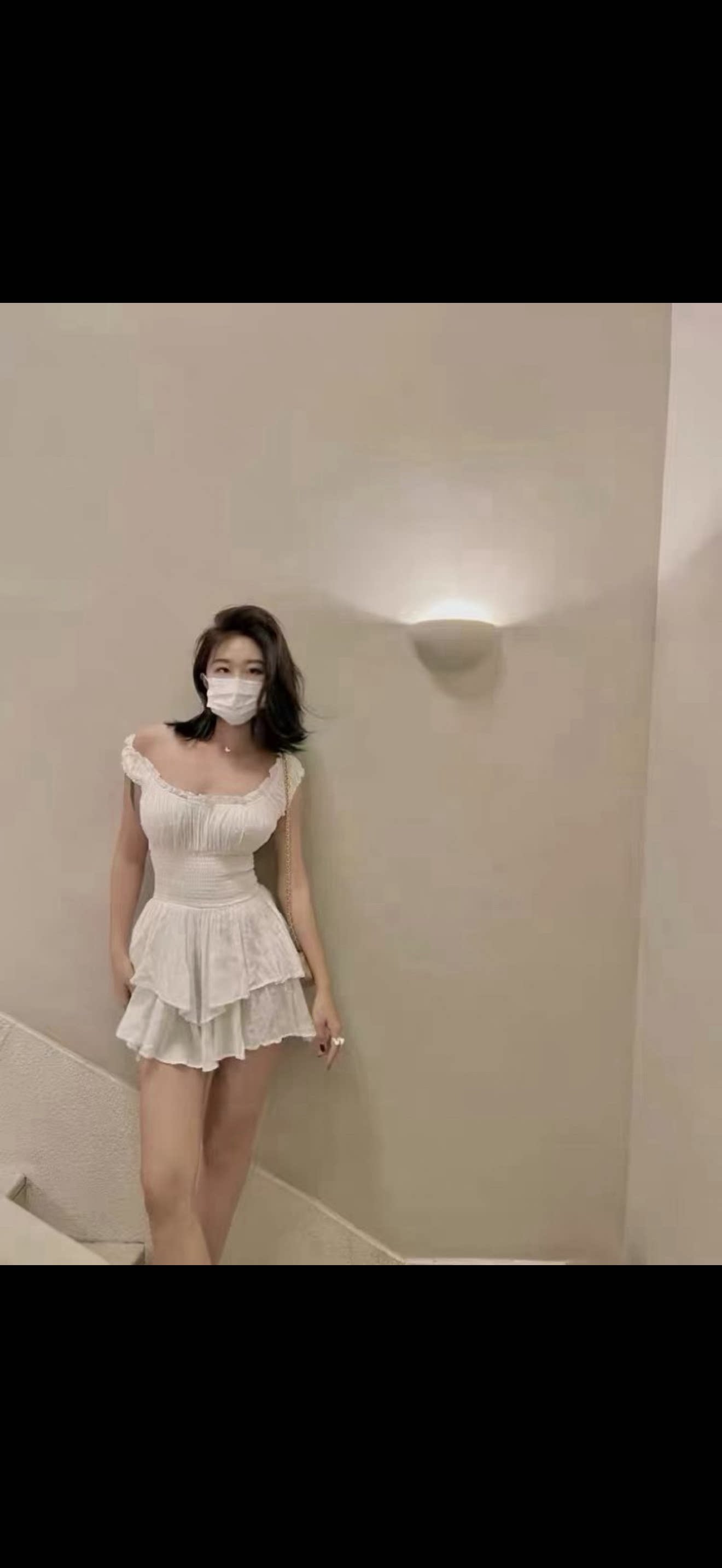 100%实拍欧美风新款纯欲性感辣妹女气质孤品酒吧度假连衣裙