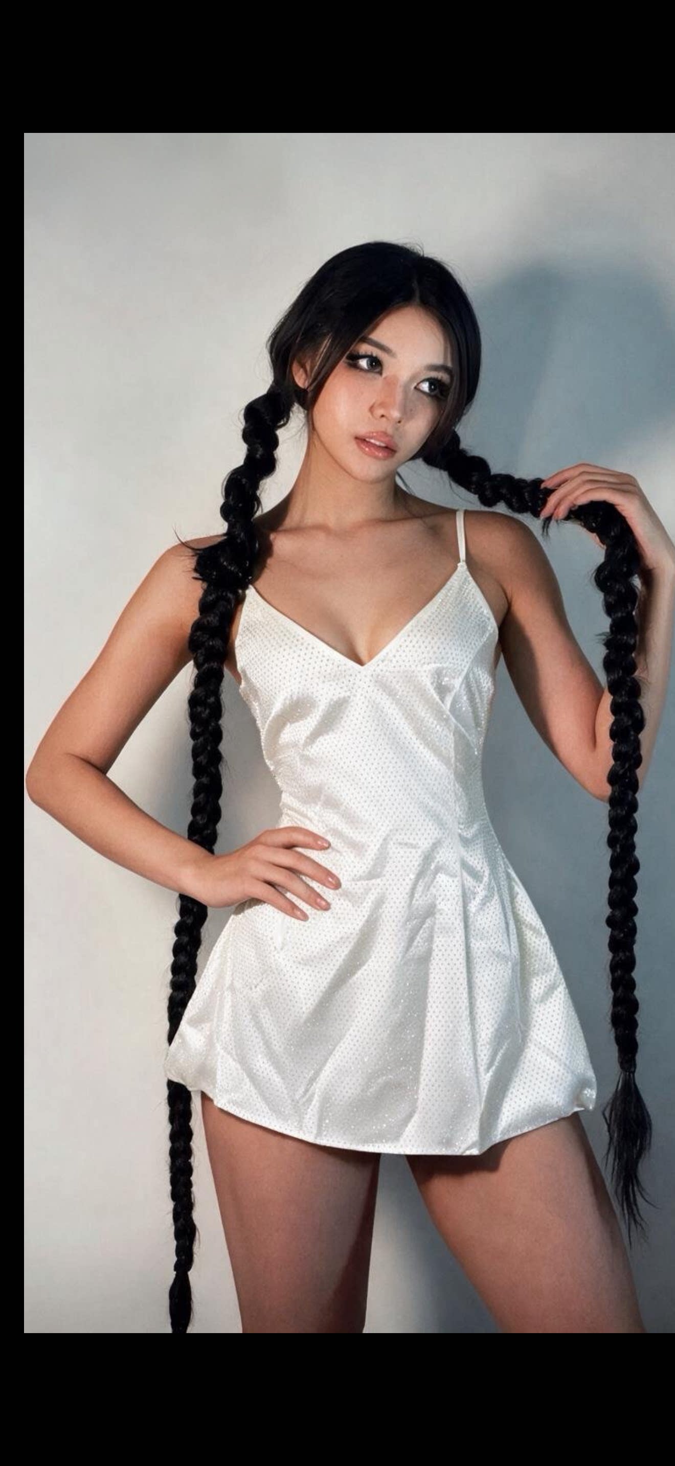 100%实拍欧美风新款纯欲性感辣妹女气质孤品酒吧度假套连衣裙