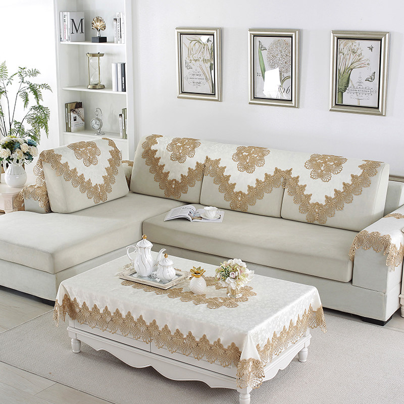 茶几桌布台布方桌布布艺唯美蕾丝花边客厅家用简约田园长方形盖布